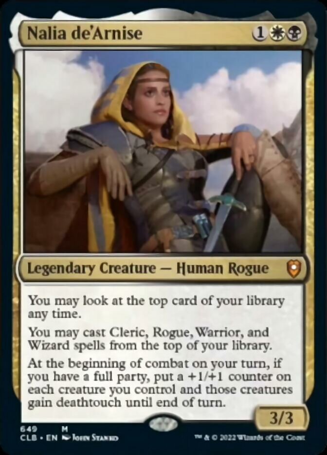 Nalia de'Arnise [Commander Legends: Battle for Baldur's Gate] | Tabernacle Games