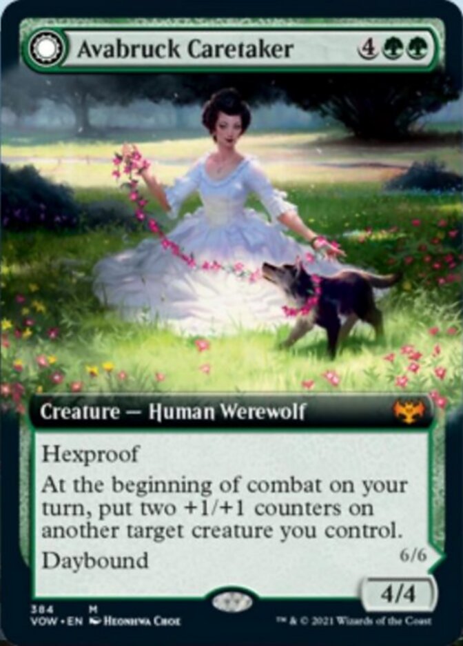 Avabruck Caretaker // Hollowhenge Huntmaster (Extended) [Innistrad: Crimson Vow] | Tabernacle Games