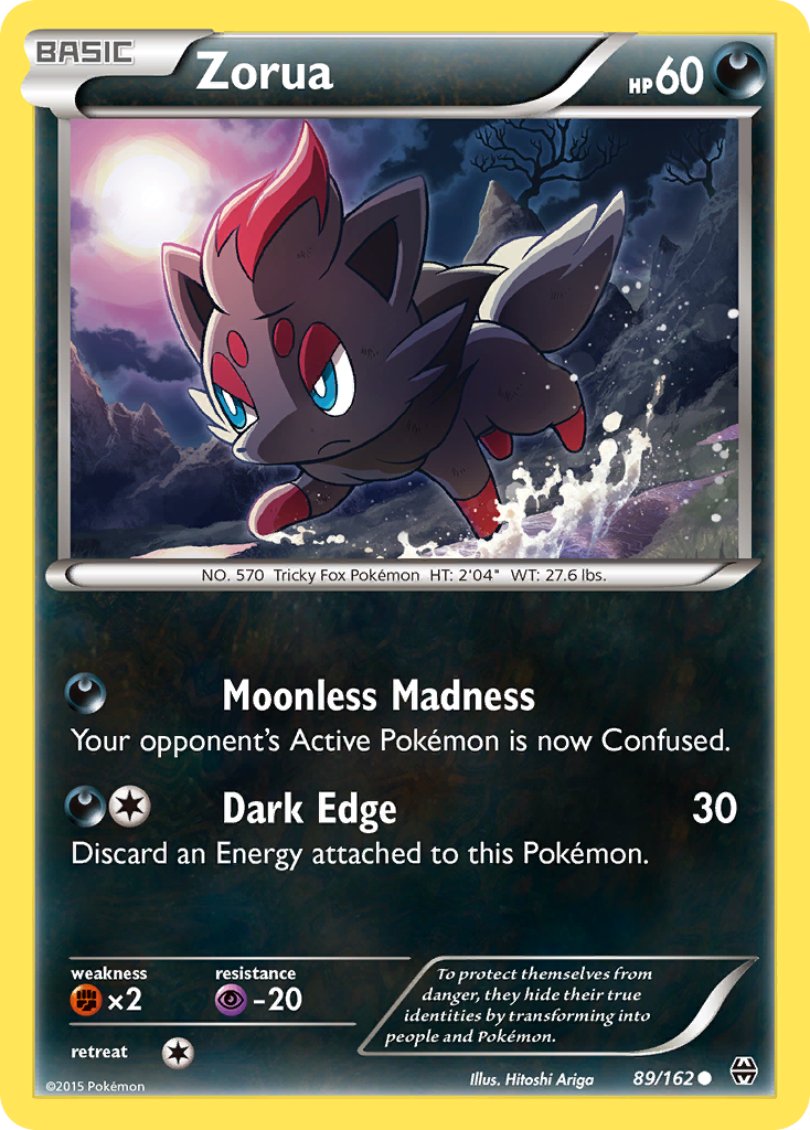 Zorua (89/162) [XY: BREAKthrough] | Tabernacle Games