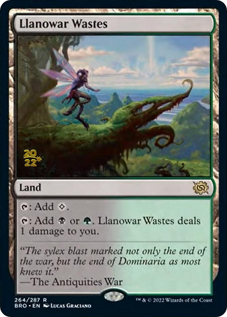 Llanowar Wastes [The Brothers' War: Prerelease Promos] | Tabernacle Games