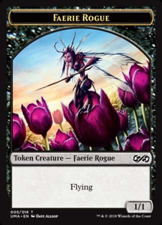 Faerie Rogue Token [Ultimate Masters Tokens] | Tabernacle Games