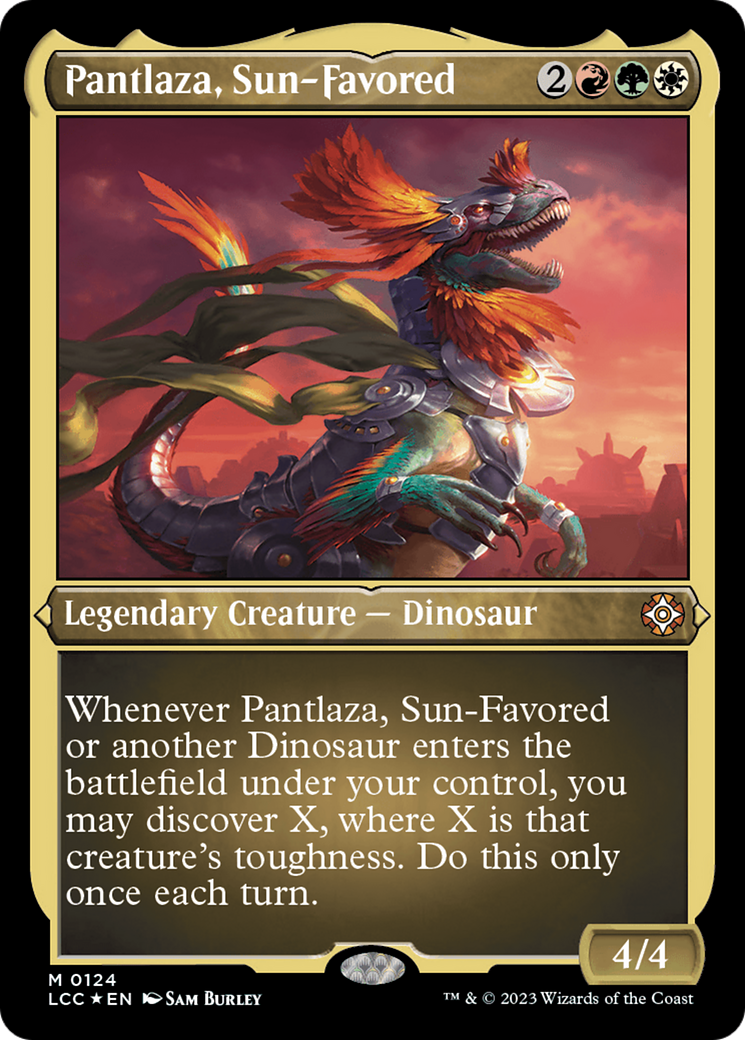 Pantlaza, Sun-Favored (Display Commander) [The Lost Caverns of Ixalan Commander] | Tabernacle Games