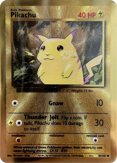 Pikachu (58/102) (Celebrations Metal Card) [Celebrations: 25th Anniversary] | Tabernacle Games