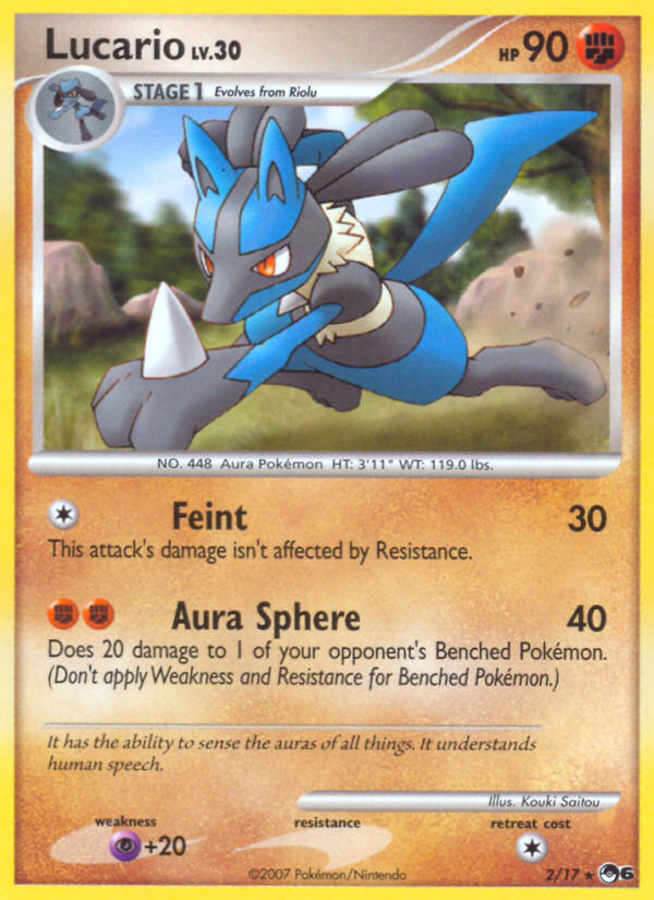 Lucario (2/17) [POP Series 6] | Tabernacle Games