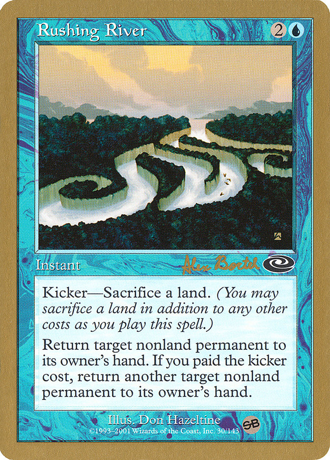 Rushing River (Alex Borteh) (SB) [World Championship Decks 2001] | Tabernacle Games