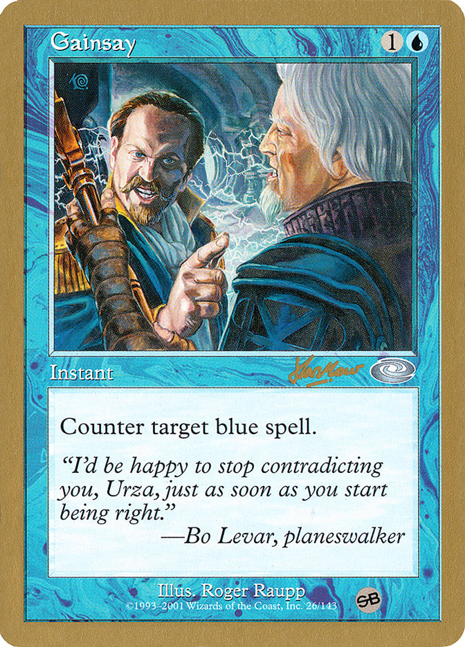 Gainsay (Sim Han How) (SB) [World Championship Decks 2002] | Tabernacle Games