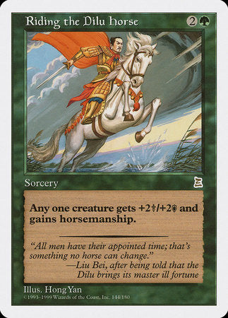 Riding the Dilu Horse [Portal Three Kingdoms] | Tabernacle Games