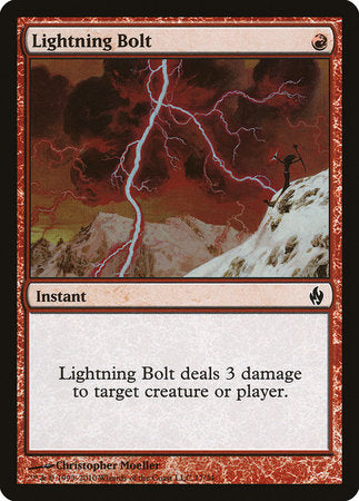 Lightning Bolt [Premium Deck Series: Fire and Lightning] | Tabernacle Games