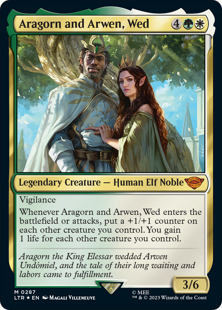 Aragorn and Arwen, Wed [The Lord of the Rings: Tales of Middle-Earth] | Tabernacle Games