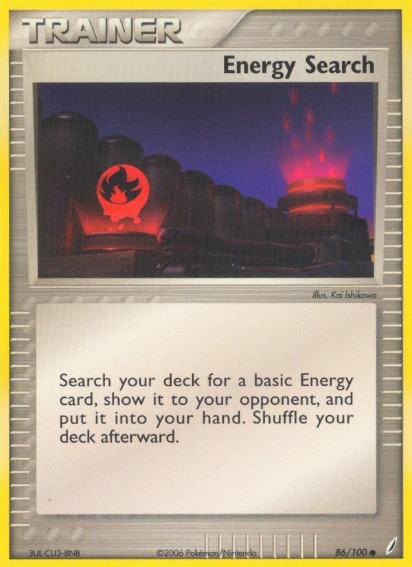 Energy Search (86/100) [EX: Crystal Guardians] | Tabernacle Games