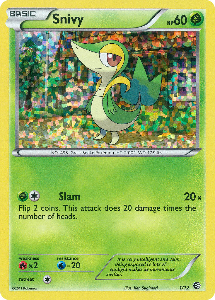 Snivy (1/12) [McDonald's Promos: 2011 Collection] | Tabernacle Games
