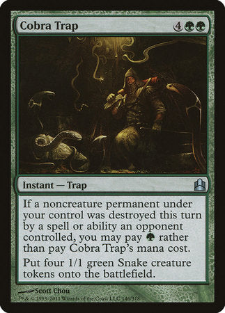 Cobra Trap [Commander 2011] | Tabernacle Games