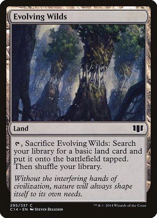 Evolving Wilds [Commander 2014] | Tabernacle Games