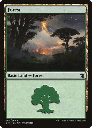Forest (264) [Dragons of Tarkir] | Tabernacle Games
