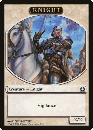Knight Token [Return to Ravnica Tokens] | Tabernacle Games