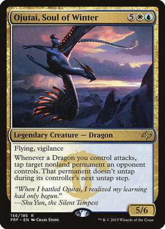 Ojutai, Soul of Winter [Fate Reforged] | Tabernacle Games