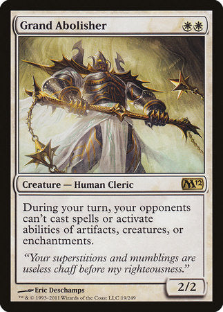 Grand Abolisher [Magic 2012] | Tabernacle Games