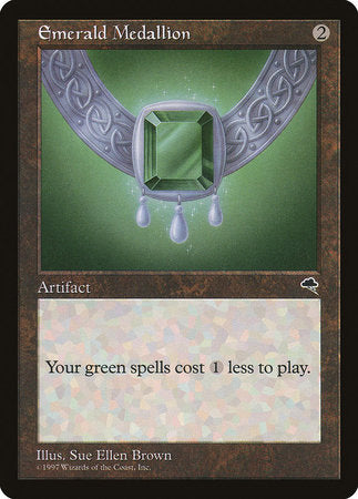 Emerald Medallion [Tempest] | Tabernacle Games