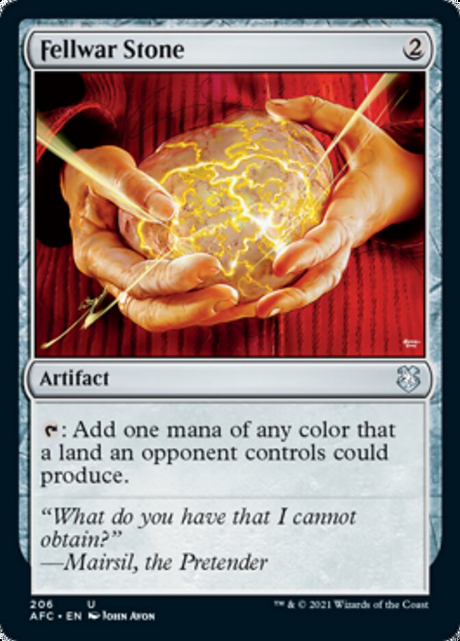 Fellwar Stone [Dungeons & Dragons: Adventures in the Forgotten Realms Commander] | Tabernacle Games