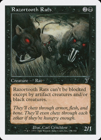 Razortooth Rats [Seventh Edition] | Tabernacle Games