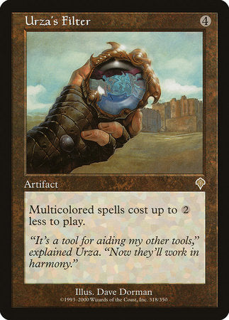 Urza's Filter [Invasion] | Tabernacle Games