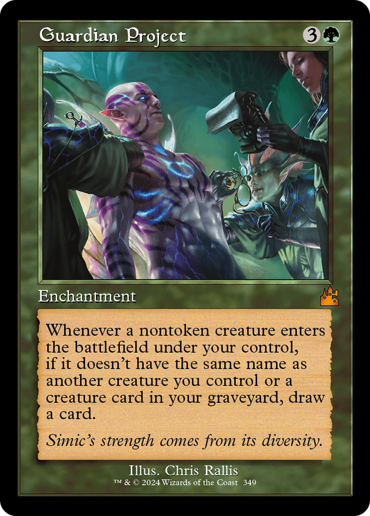 Guardian Project (Retro Frame) [Ravnica Remastered] | Tabernacle Games
