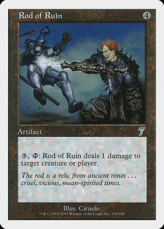 Rod of Ruin [Seventh Edition] | Tabernacle Games