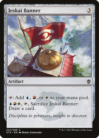 Jeskai Banner [Khans of Tarkir] | Tabernacle Games