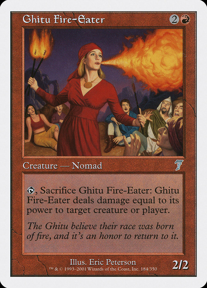 Ghitu Fire-Eater [Seventh Edition] | Tabernacle Games