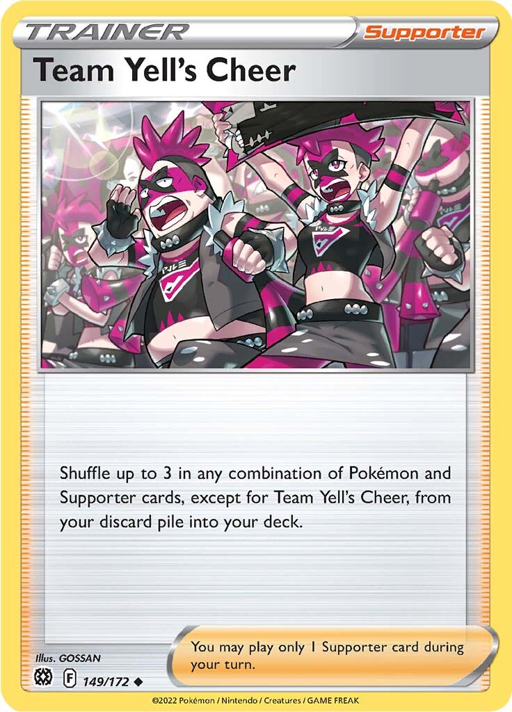 Team Yell's Cheer (149/172) [Sword & Shield: Brilliant Stars] | Tabernacle Games