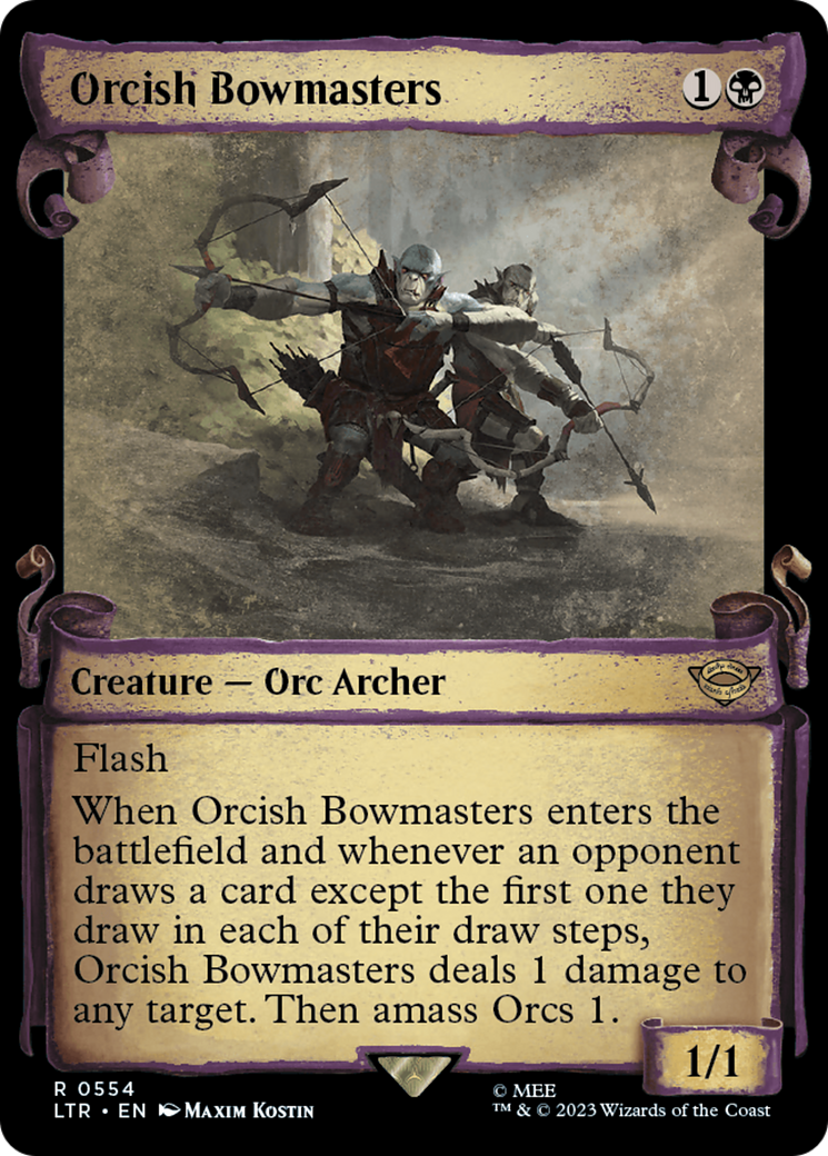 Orcish Bowmasters [The Lord of the Rings: Tales of Middle-Earth Showcase Scrolls] | Tabernacle Games