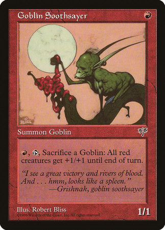 Goblin Soothsayer [Mirage] | Tabernacle Games