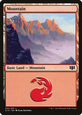 Mountain (332) [Commander 2014] | Tabernacle Games