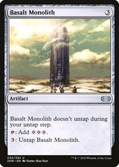 Basalt Monolith [Double Masters] | Tabernacle Games
