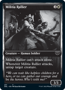 Militia Rallier [Innistrad: Double Feature] | Tabernacle Games