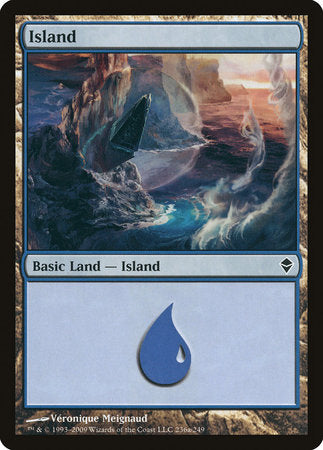 Island (236a) [Zendikar] | Tabernacle Games