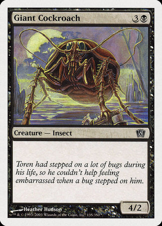 Giant Cockroach [Eighth Edition] | Tabernacle Games