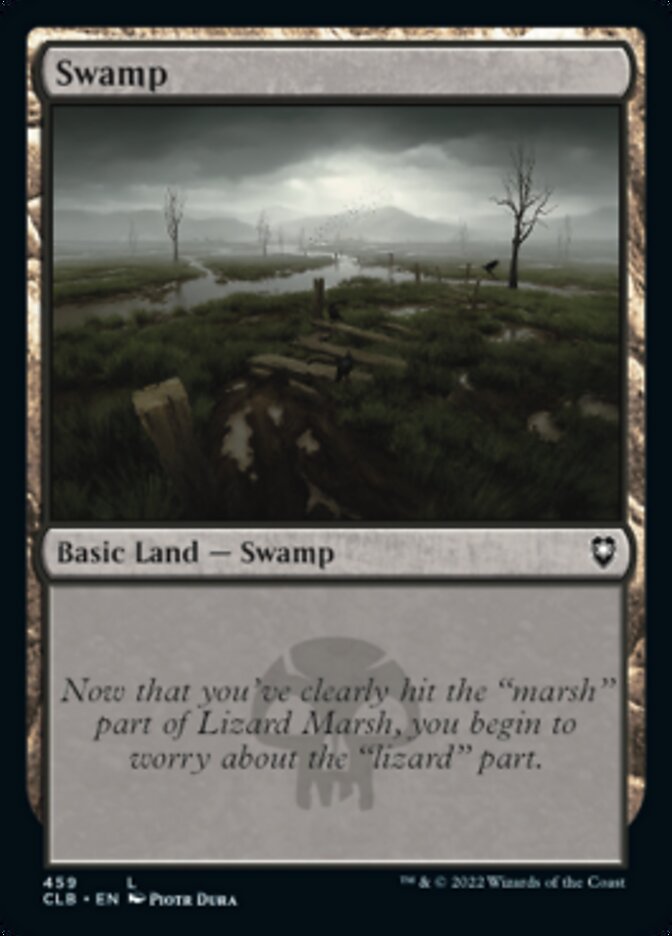 Swamp (459) [Commander Legends: Battle for Baldur's Gate] | Tabernacle Games
