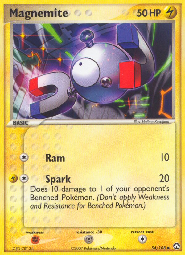 Magnemite (54/108) [EX: Power Keepers] | Tabernacle Games