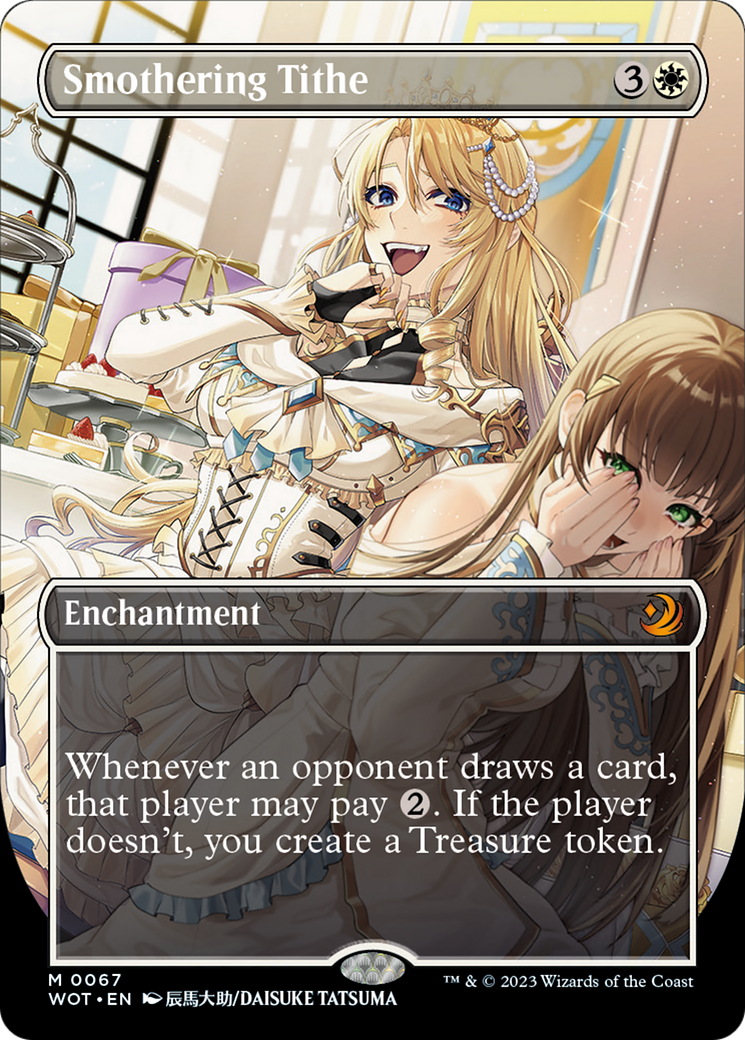 Smothering Tithe (Anime Borderless) [Wilds of Eldraine: Enchanting Tales] | Tabernacle Games