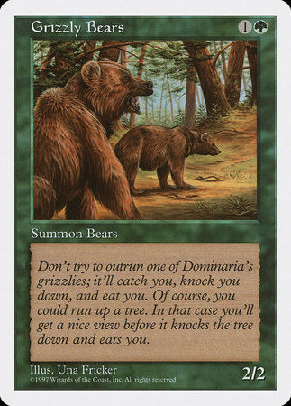 Grizzly Bears [Fifth Edition] | Tabernacle Games