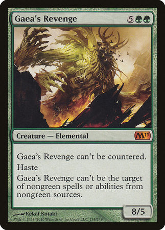 Gaea's Revenge [Magic 2011] | Tabernacle Games