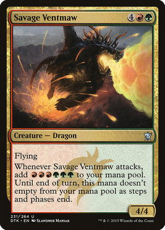 Savage Ventmaw [Dragons of Tarkir] | Tabernacle Games
