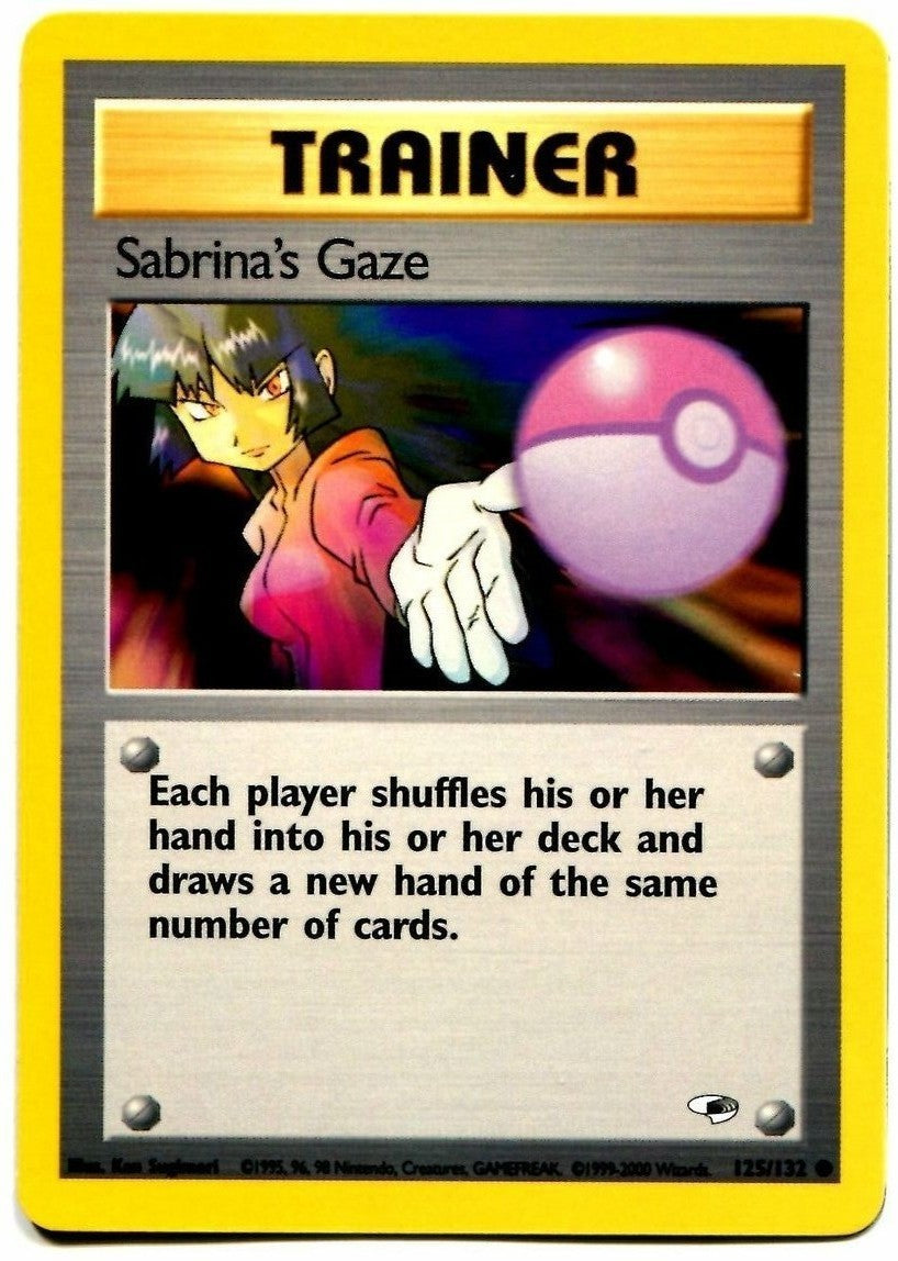 Sabrina's Gaze (125/132) [Gym Heroes Unlimited] | Tabernacle Games