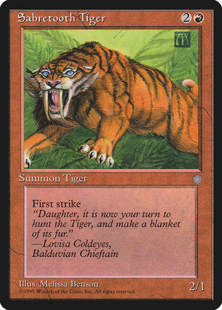 Sabretooth Tiger [Ice Age] | Tabernacle Games