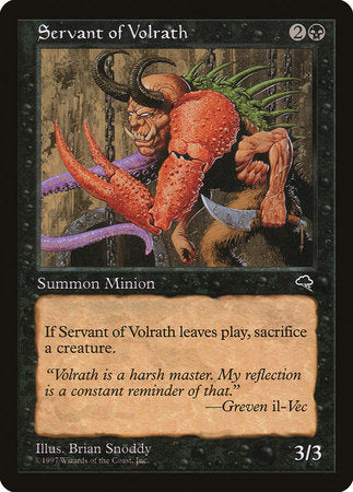 Servant of Volrath [Tempest] | Tabernacle Games