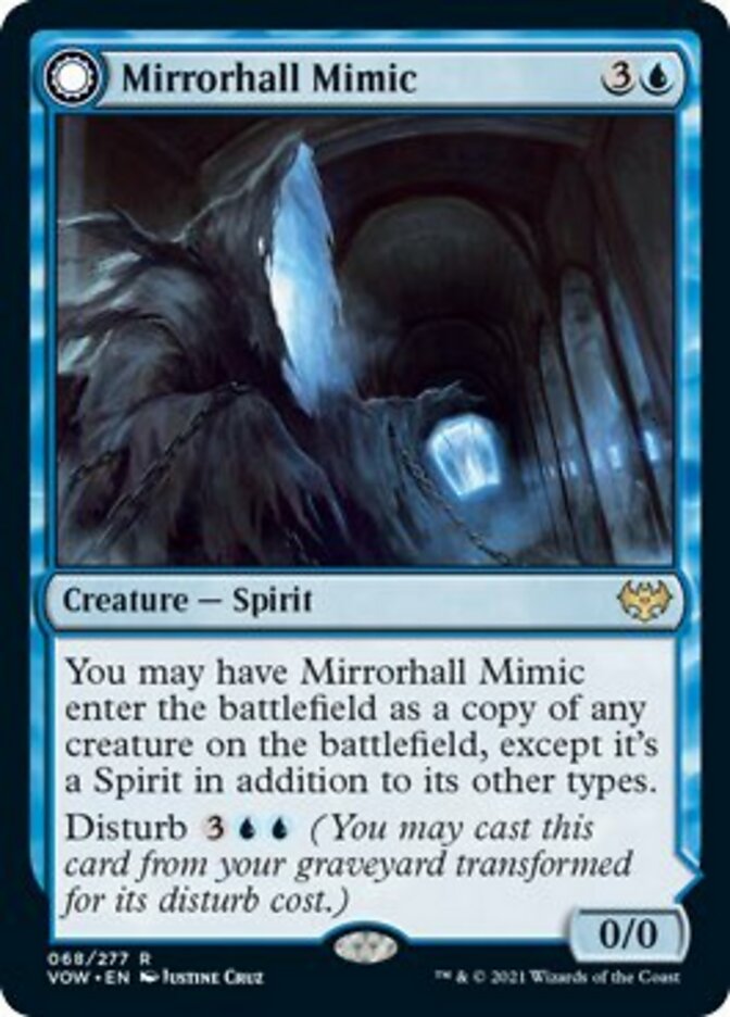 Mirrorhall Mimic // Ghastly Mimicry [Innistrad: Crimson Vow] | Tabernacle Games