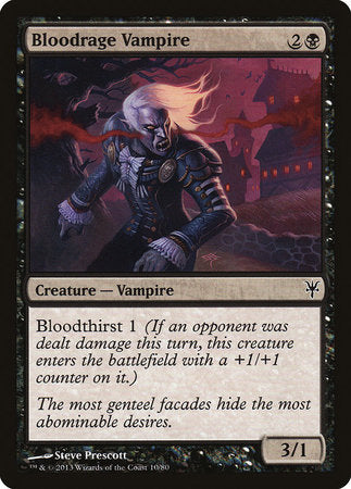 Bloodrage Vampire [Duel Decks: Sorin vs. Tibalt] | Tabernacle Games