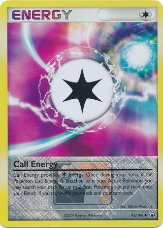 Call Energy (92/100) (League Promo) [Diamond & Pearl: Majestic Dawn] | Tabernacle Games