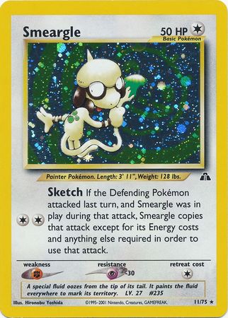 Smeargle (11/75) [Neo Discovery Unlimited] | Tabernacle Games